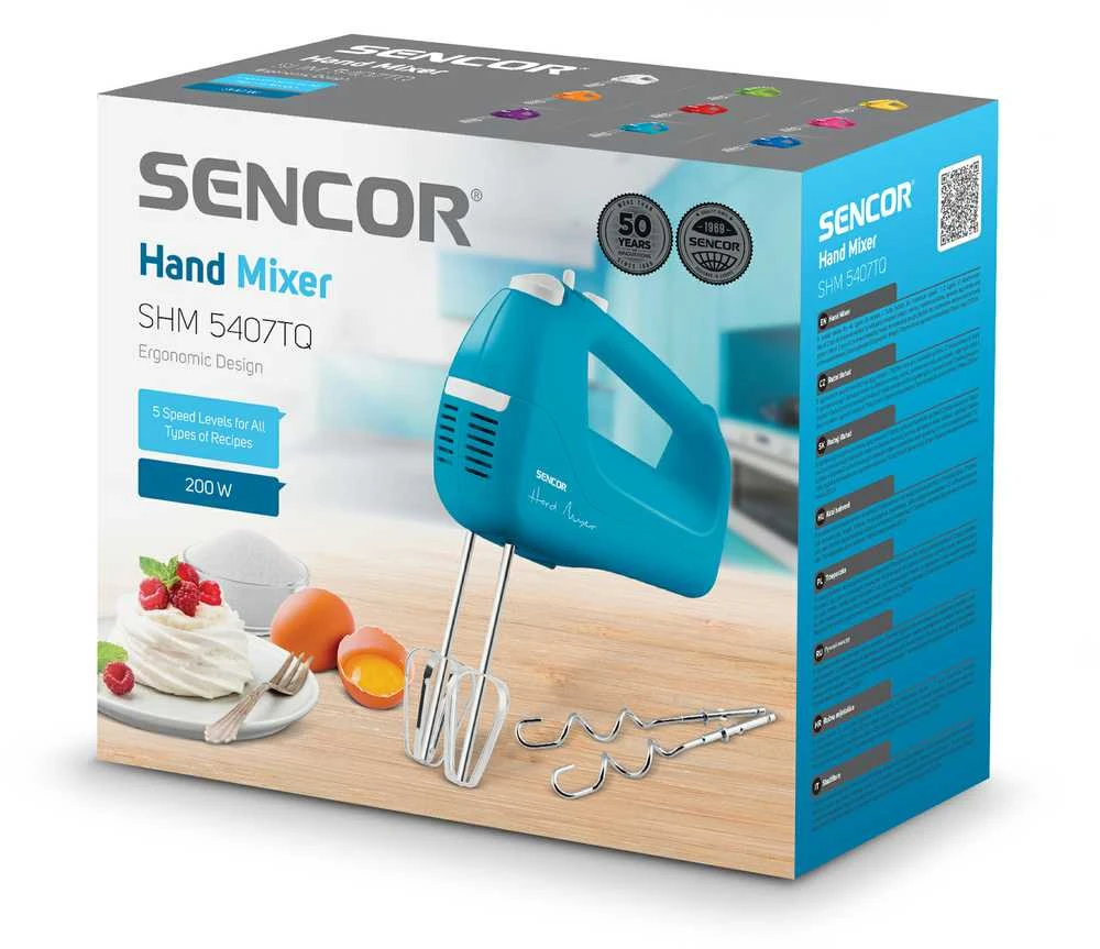 Plakiklis Rankinis maišytuvas Sencor SHM 5407TQ