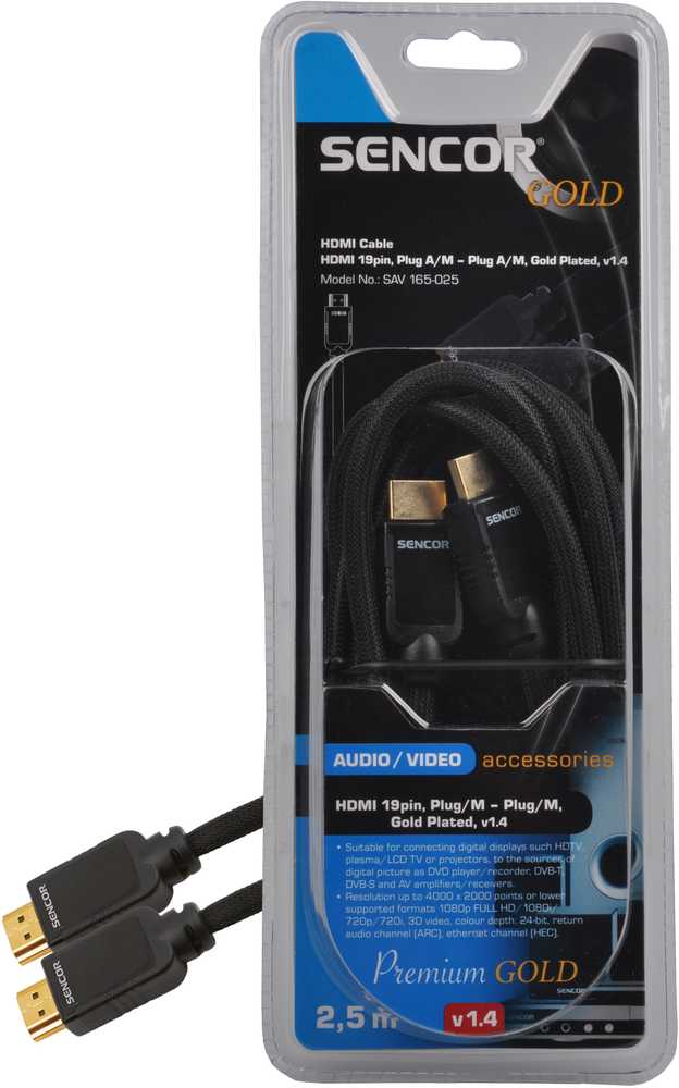 Sencor HDMI kabelis