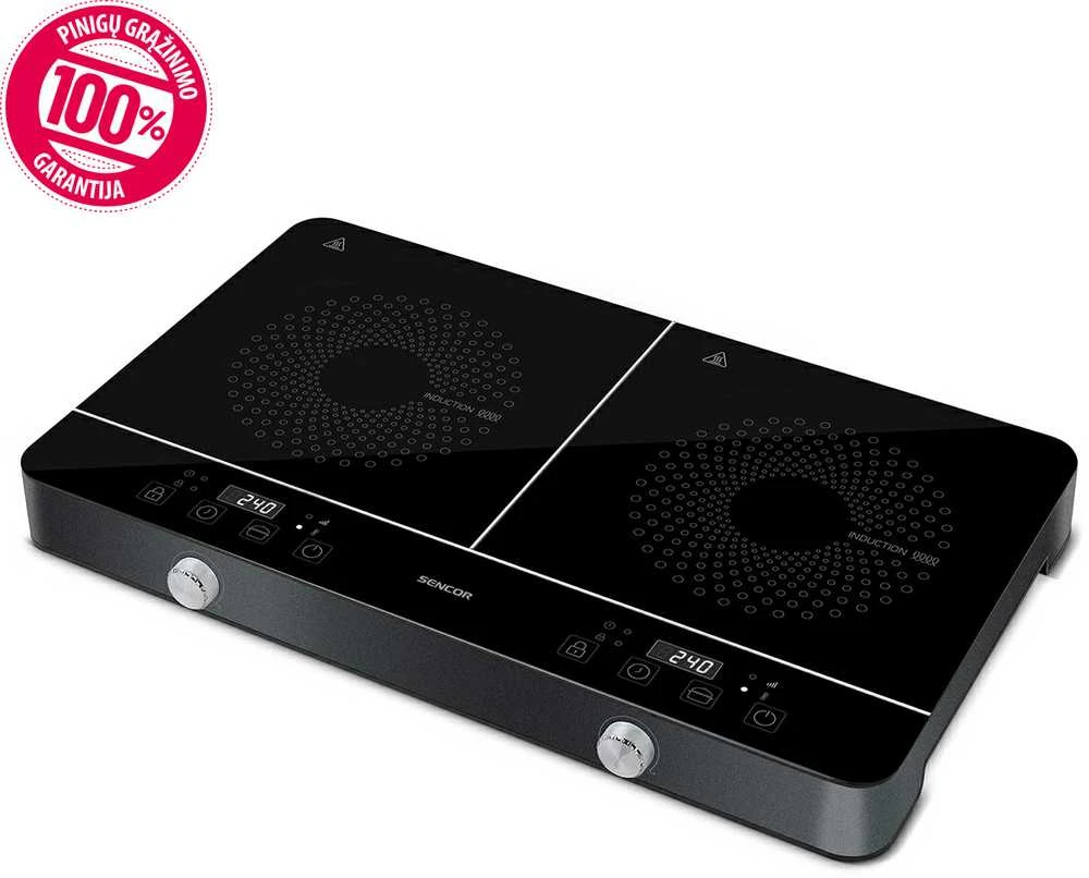 Sencor indukcinė viryklė 2d, 3500w, SCP4201GY