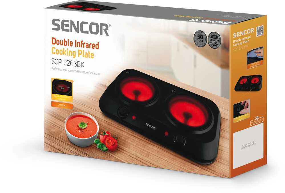 Sencor SCP 2263BK laisvai pastatoma viryklė