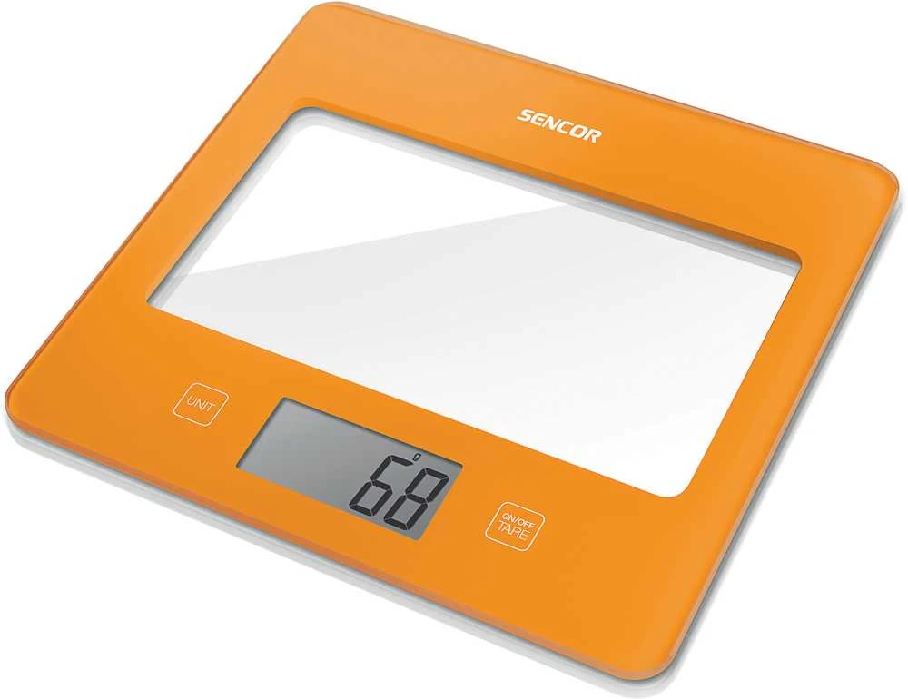 Sencor elektroninės virtuvinės svarstyklės 5kg SKS5033OR