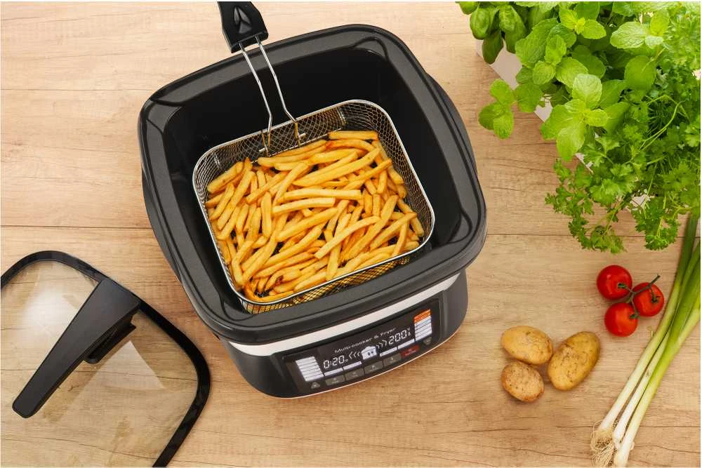 Gruzdintuvė beztłuszczowa Sencor SFR 9400WH Daugiafunkcis kepimo prietaisas 18in1 4.8L 1800W