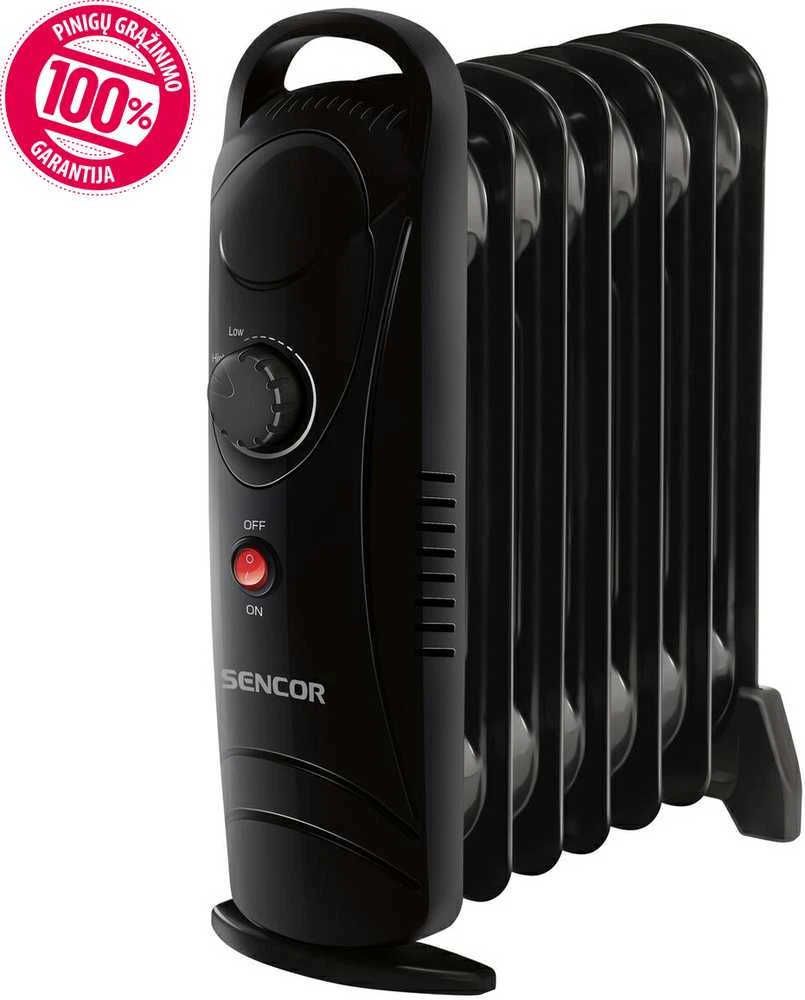 Sencor SOH 2107BK alyvos šildytuvas 700 W