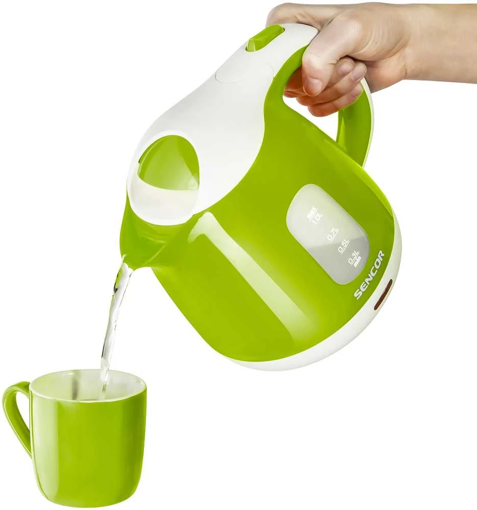 Elektrinis virdulys 1.0L Sencor žalias SWK1011GR