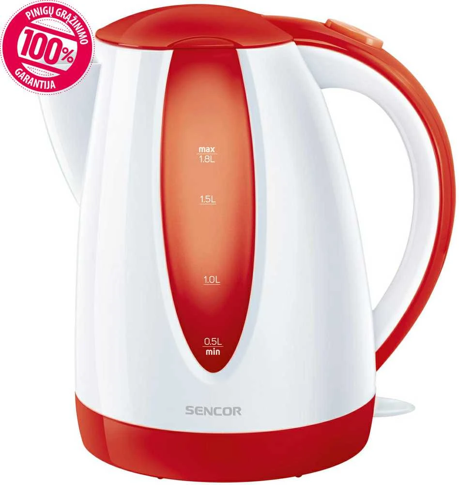 Elektrinis virdulys 1,8l Sencor SWK1814RD