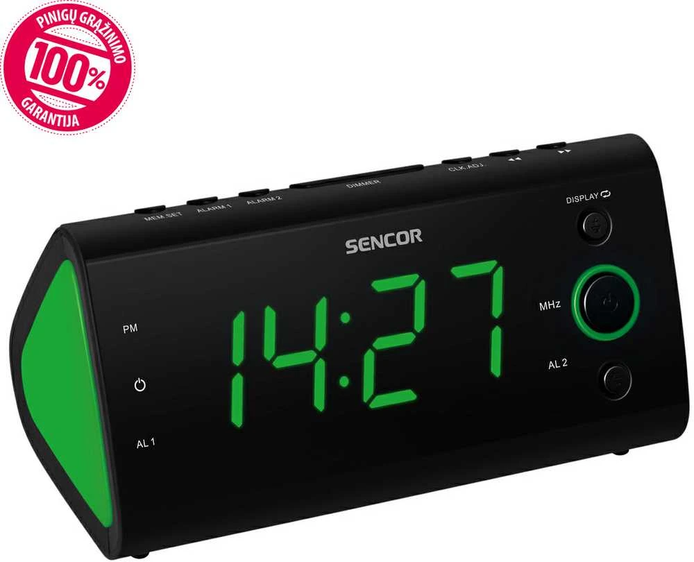Radijo žadintuvas Sencor SRC 170 GN