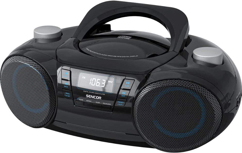 Sencor „Boombox SPT 4710“ CD/MP3/USB/SD/Bluetooth 5.3, FM radijas PLL