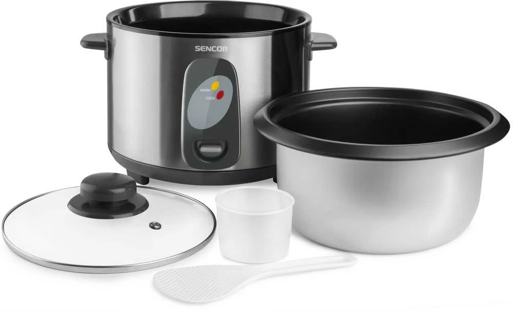 Sencor puodas ryžių ruošimui 1.5L 500W, SRM1550SS