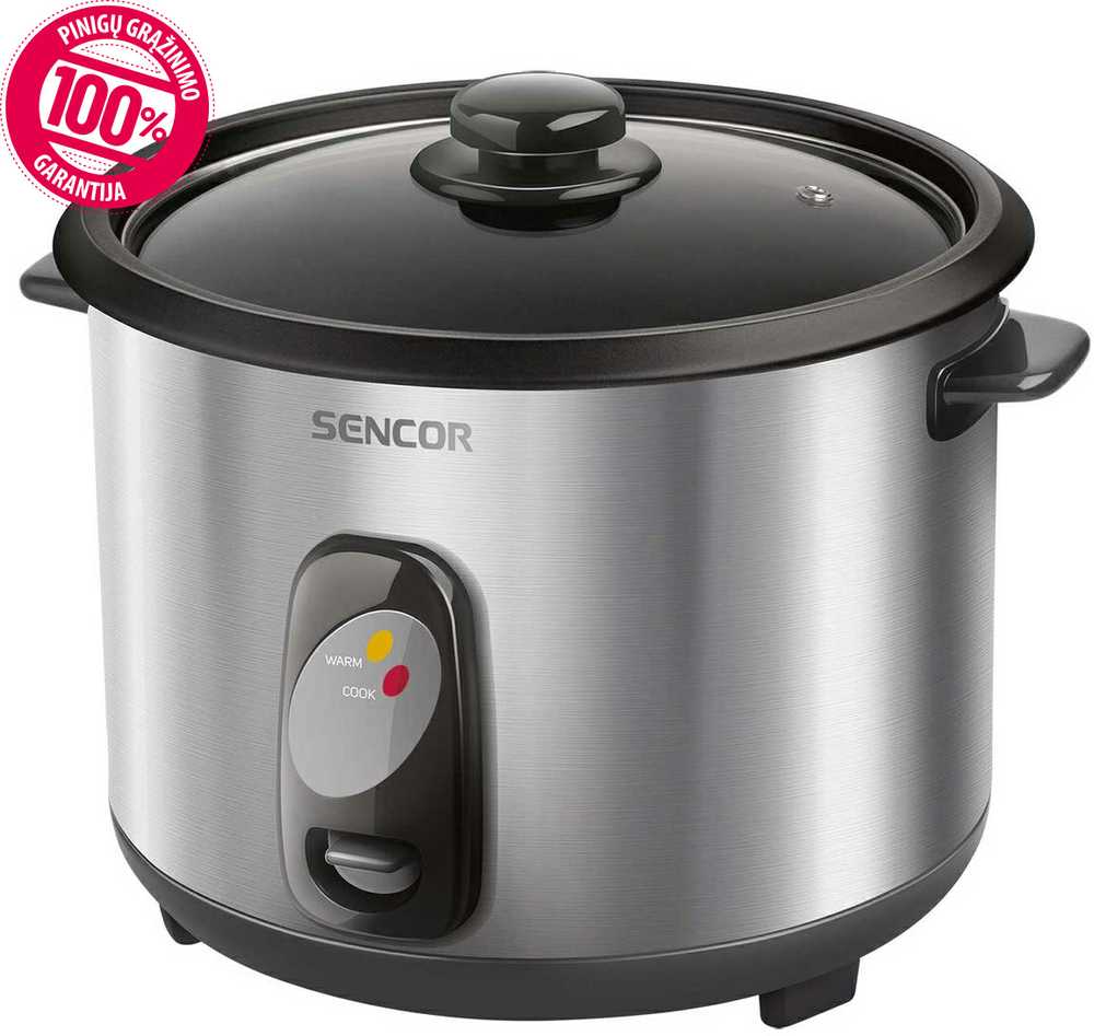 Ryžių virimo puodas Sencor SRM 2800 SS 2.8L, 1000W