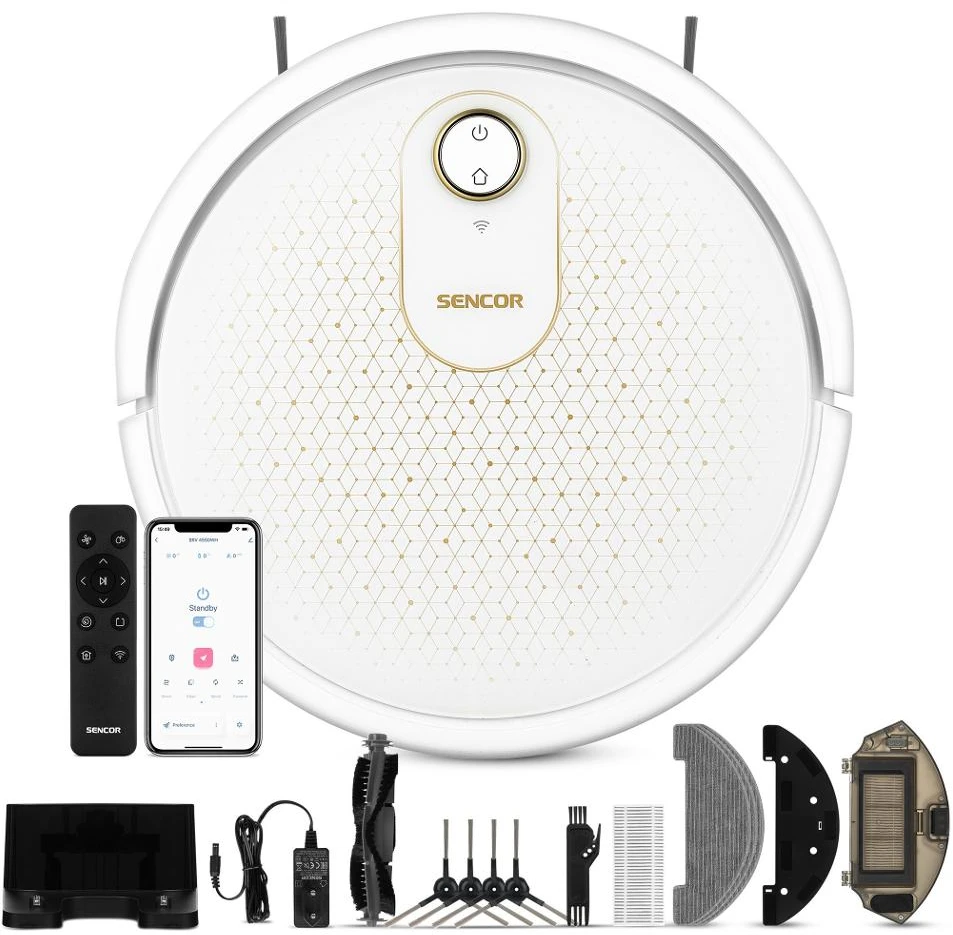 Dulkių siurblys - robotas Sencor SRV 4550WH