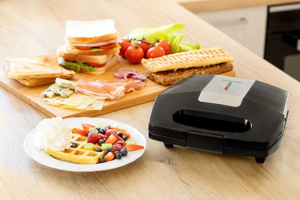 Sumuštinių keptuvas Sumuštinių keptuvė Sencor 3in1 SSM 9410SS