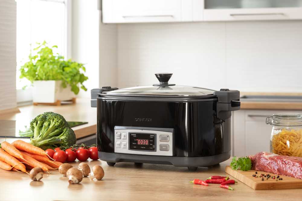 Sencor puodas lėto virimo 6l, 1350W, SPR5508BK