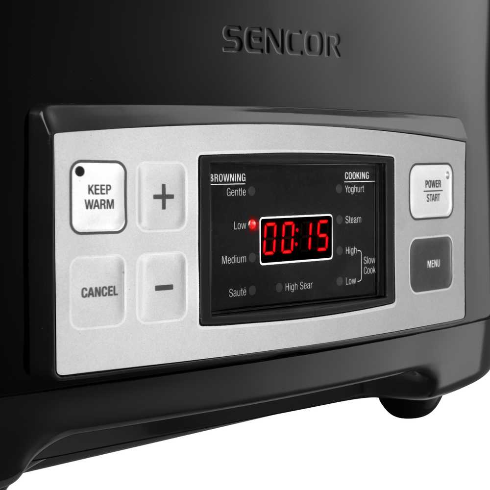 Sencor puodas lėto virimo 6l, 1350W, SPR5508BK