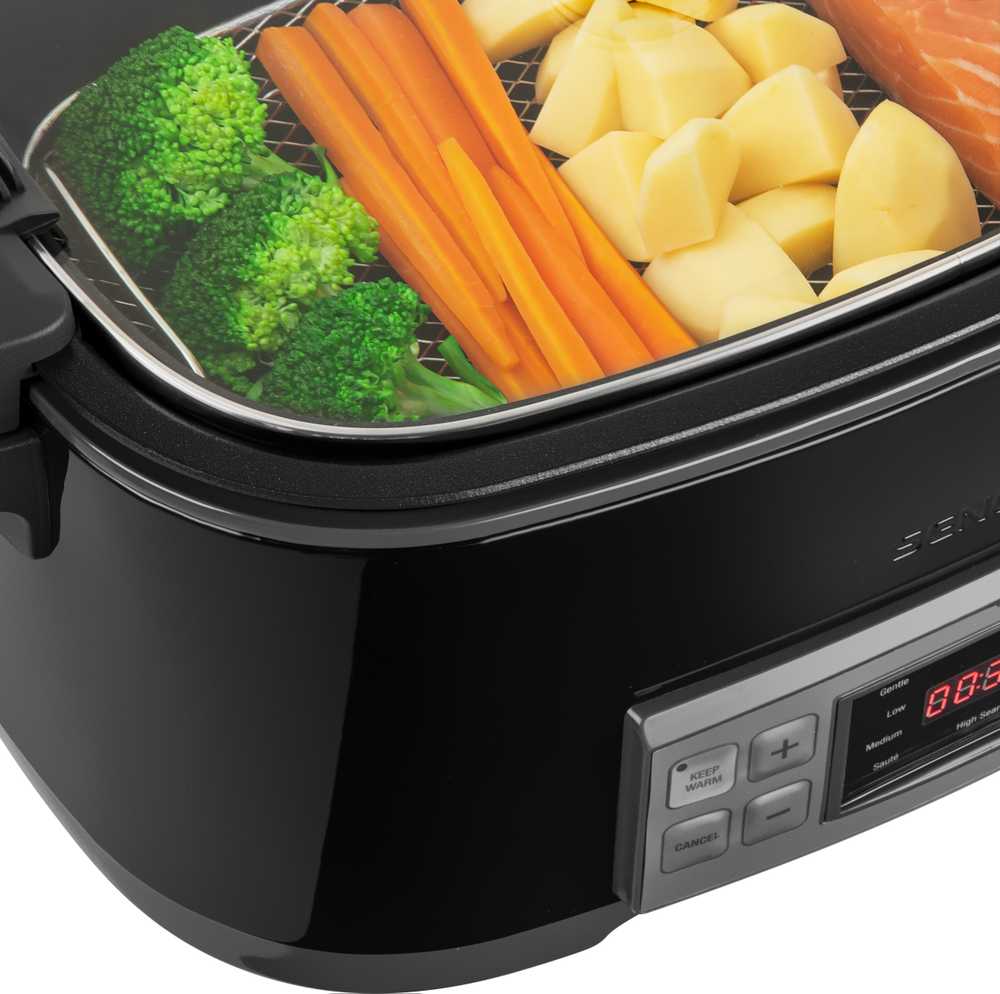 Sencor puodas lėto virimo 6l, 1350W, SPR5508BK