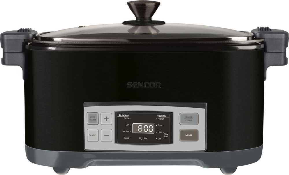 Sencor puodas lėto virimo 6l, 1350W, SPR5508BK