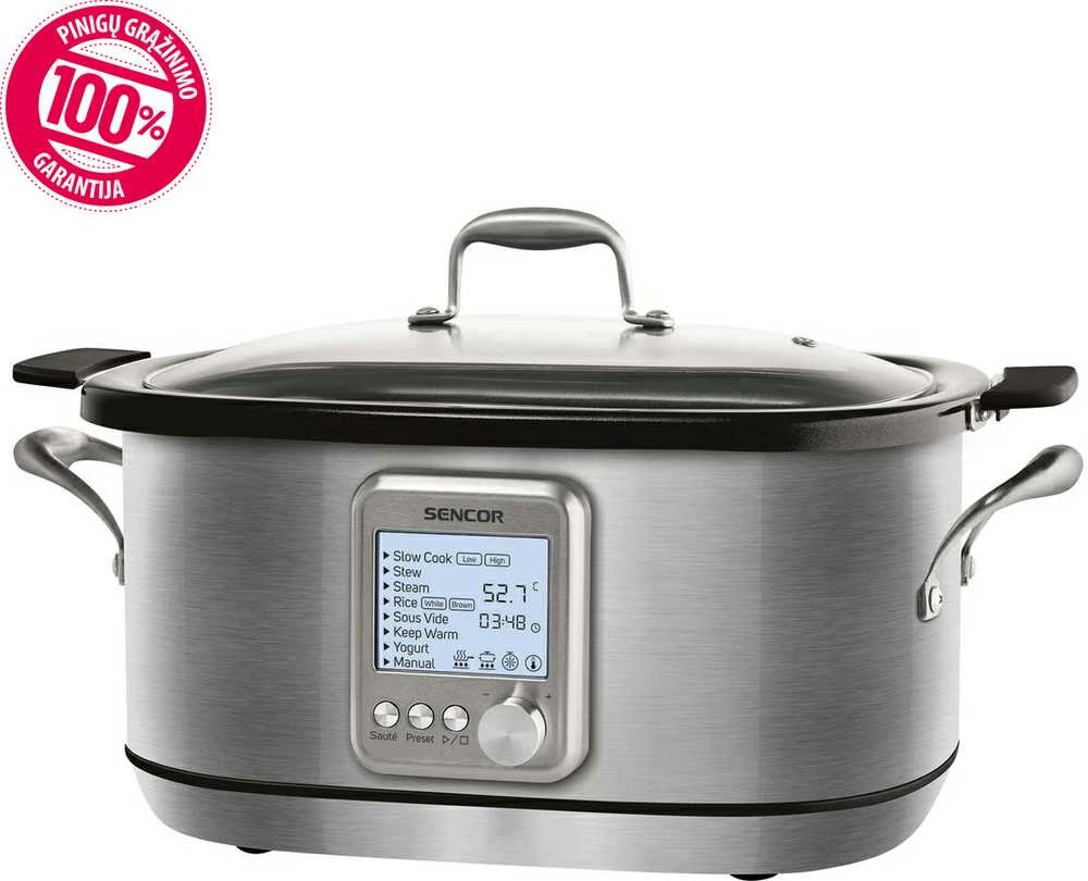 Sencor SPR 7200SS lėta viryklė SENCOR
