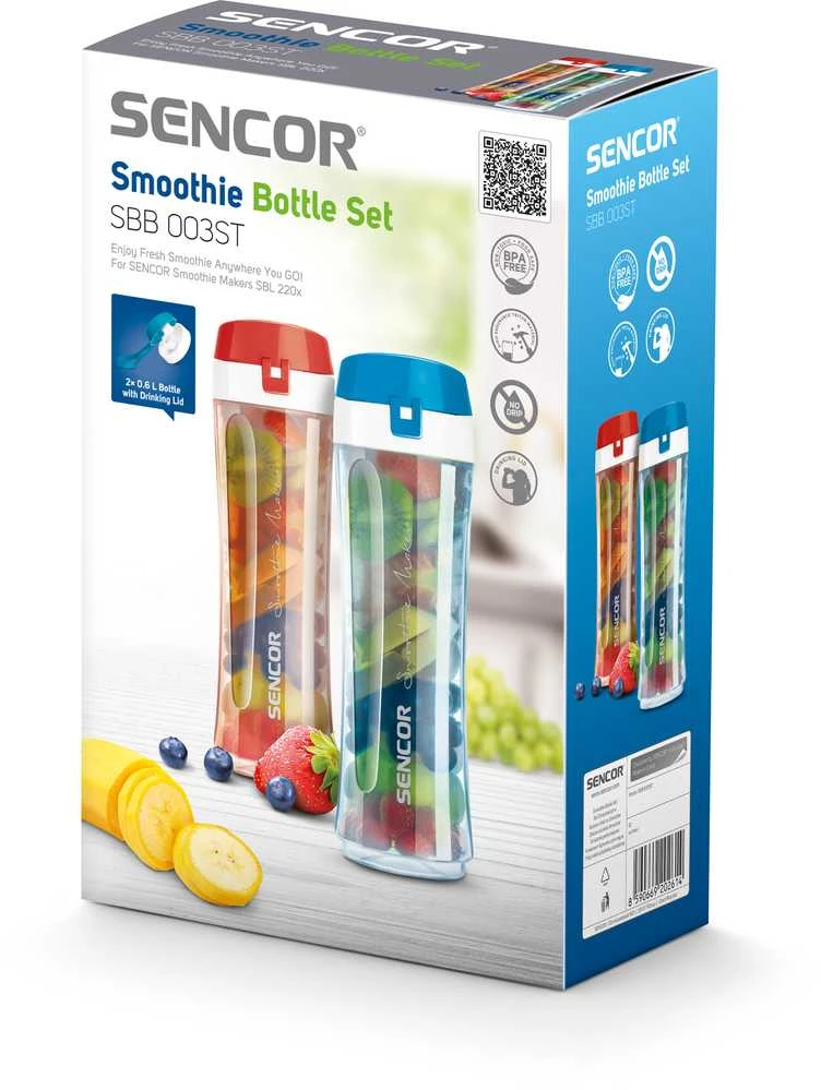 Plakiklis Sencor SBB 003ST Smoothie buteliukas SBL 220x