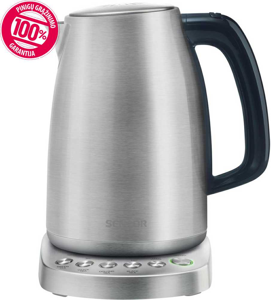 Sencor Elektrinis virdulys iš ner.pl.1.7l su reguliuojama temperatūra SWK1796SS,2200W