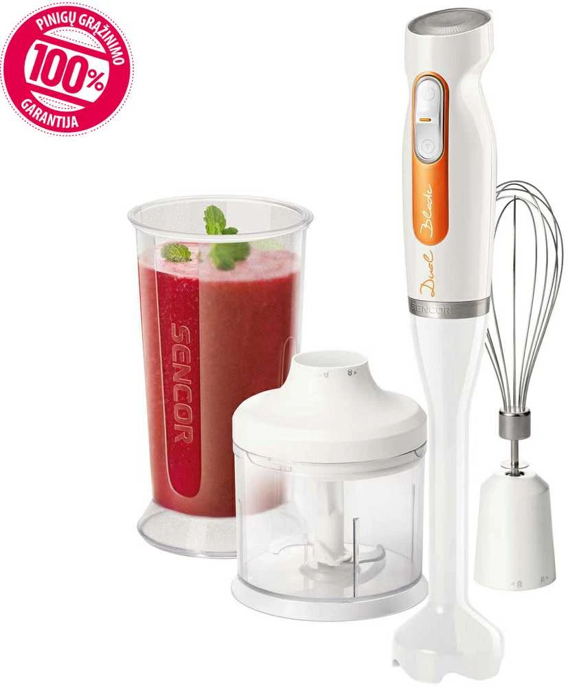 Sencor trintuvas trys viename 600W, SHB4260WH -EUE3