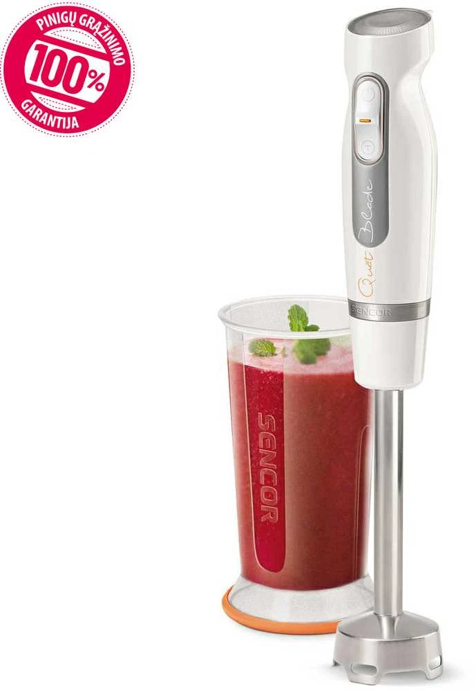 Sencor Trintuvas SHB4358WH+stiklinė 700ml,balta rankena 800w