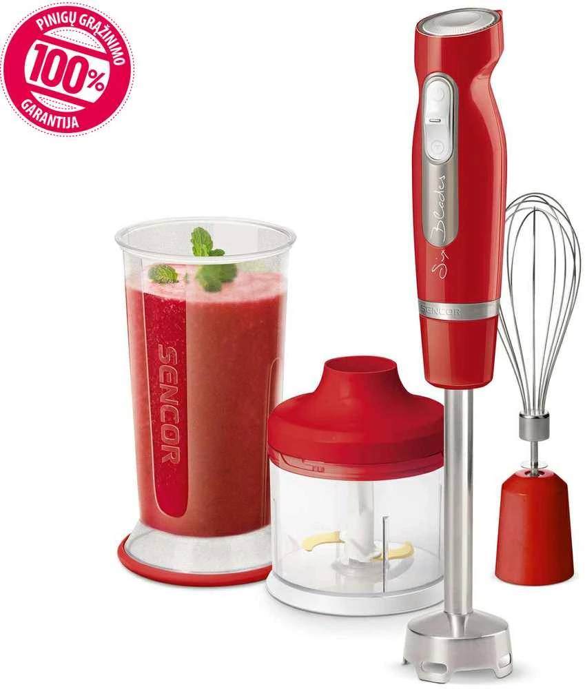 Sencor trintuvas trys viename 1000W, SHB4464RD-EUE3