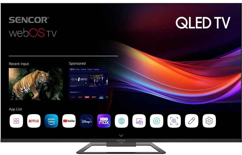 Televizorius SLE 50Q871B Q-SERIES WEBOS TV SENCOR