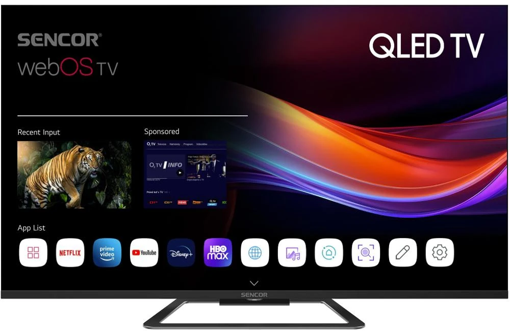 Televizorius SLE 43Q871B Q-SERIES WEBOS TV SENCOR