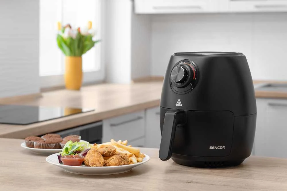 Sencor karšto oro gruzdintuvė SFR 3130BK VITA FRYER, 3,5 l, 1300 W