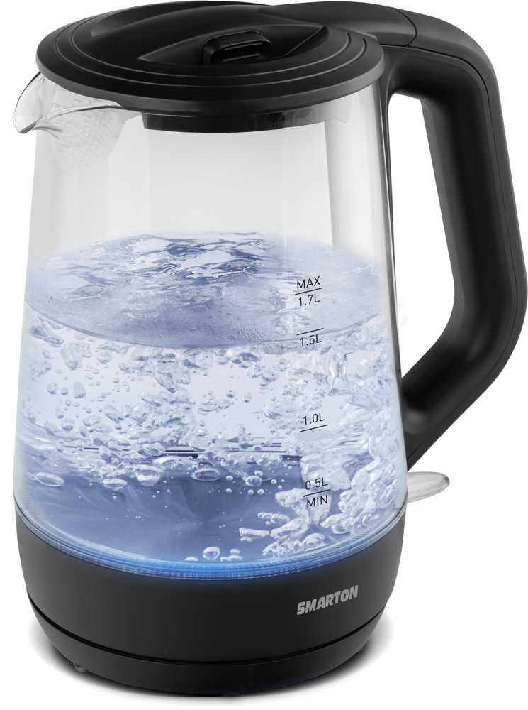 Smarton elektrinis virdulys 1,7l stiklinis WK400