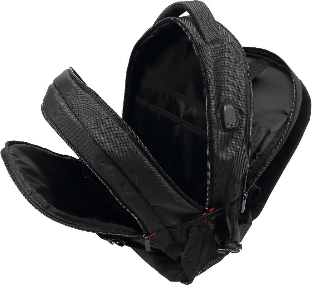 Kuprinė nešiojamam kompiuteriui YENKEE FLASHPACKER, USBx1, 15.6", 20L, -