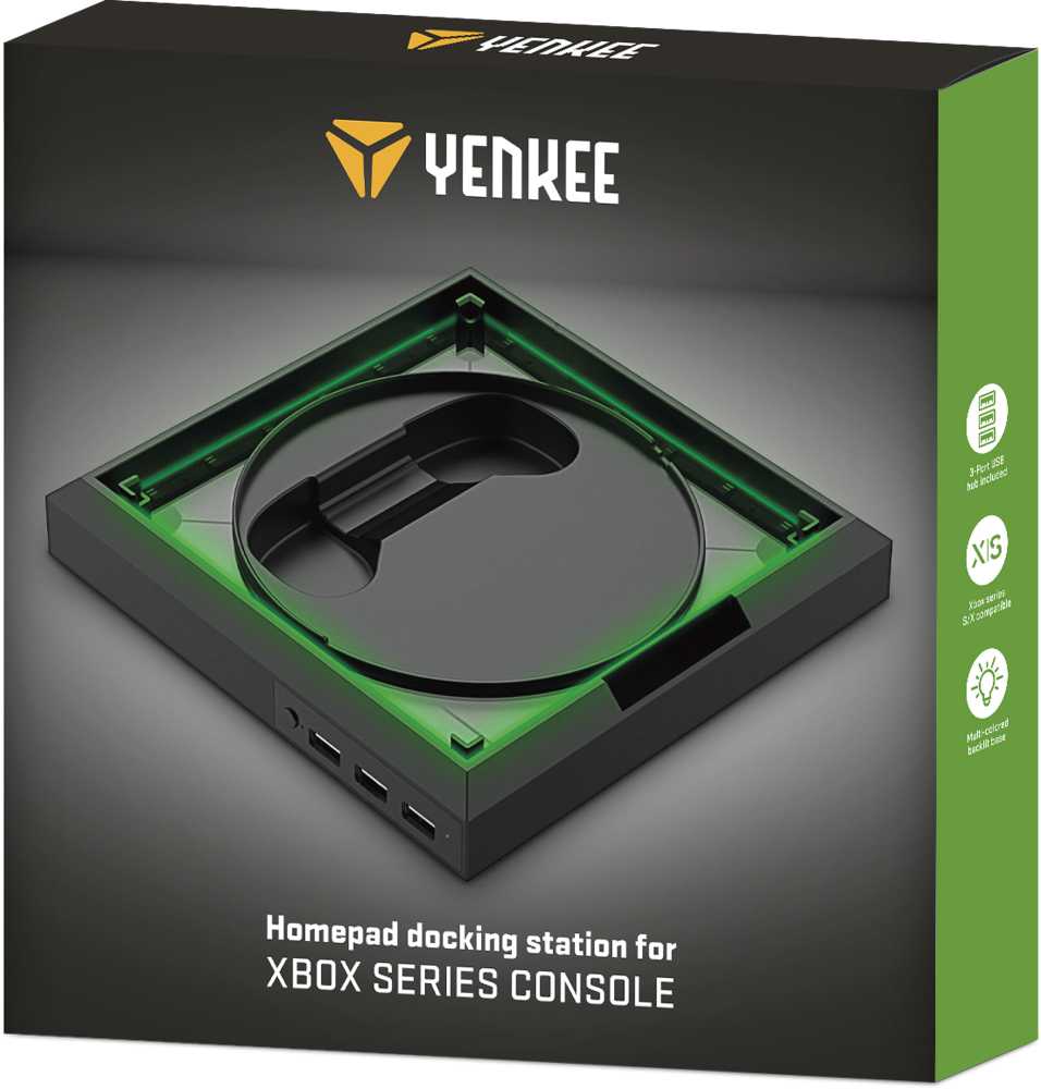 YCP 1012 HOMEPAD docking st. XBOX YENKEE
