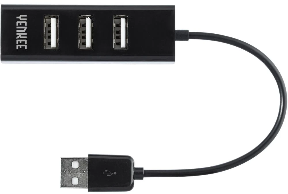 HUB USB Yenkee YHB 4001BK 4x USB-A 2.0 (45007826)