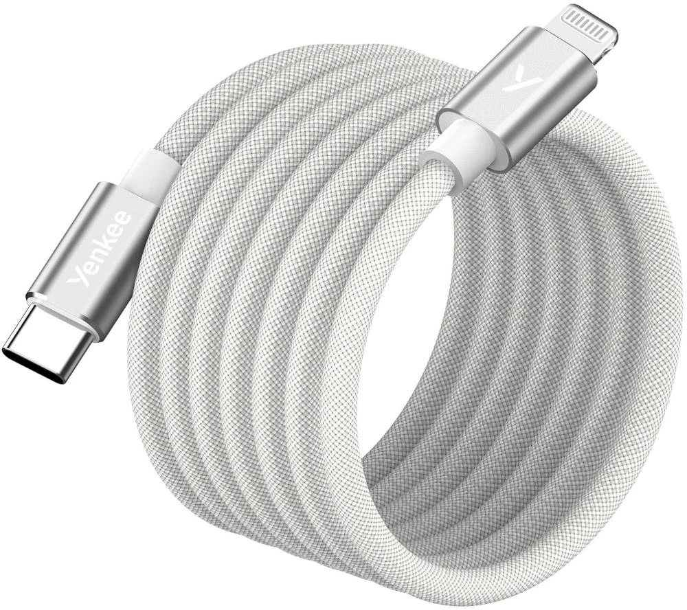 YCU MAGNETIC 01 cable C/L WH MFI YENKEE