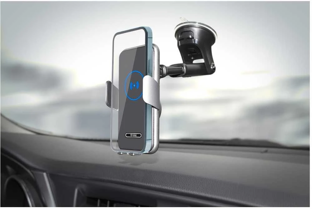 YSM 611 automobilio telefono laikiklis 15W YENKEE