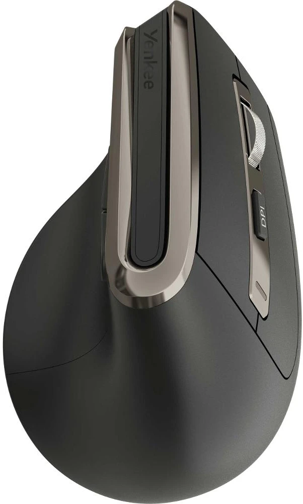 Yenkee Bevielė pelė pionowa Dual 2,4GGz/BT5.0/BT3.0 akumulator