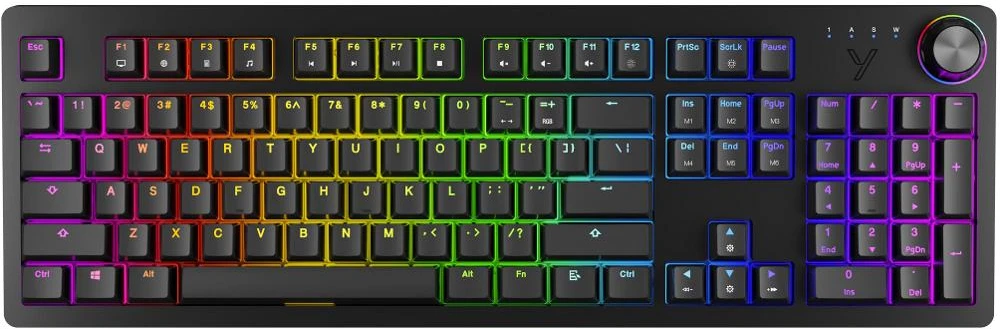 Yenkee YKB 3410US Outemu Box Raudona Klaviatūra (45025369)