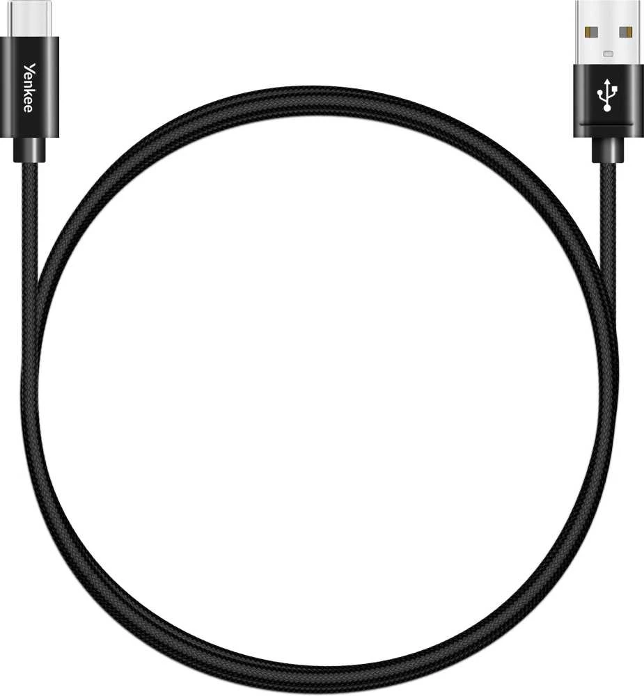 Yenkee Sencor USB-A – USB-C USB laidas 2 m juodas (YCU 302 BK)