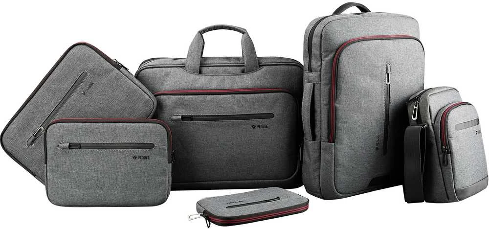 Kuprinė nešiojamam kompiuteriui YENKEE TARMAC, 3in1 (kuprinė, dėvimas per petį ar nešamas rankena), 15.6", 12L, -