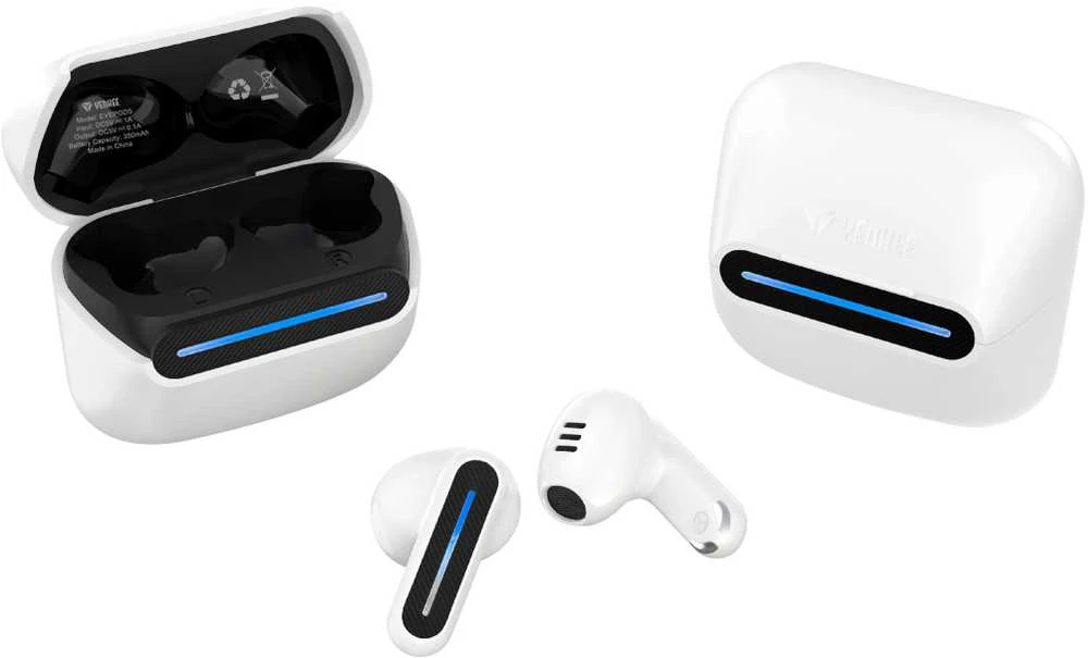 Ausinės YENKEE YHP 06BT Evepods baltos spalvos