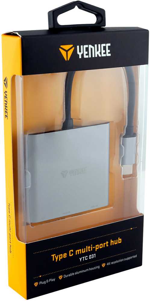 Yenkee YTC 031 USB-C stotis / replikatorius (45014215)