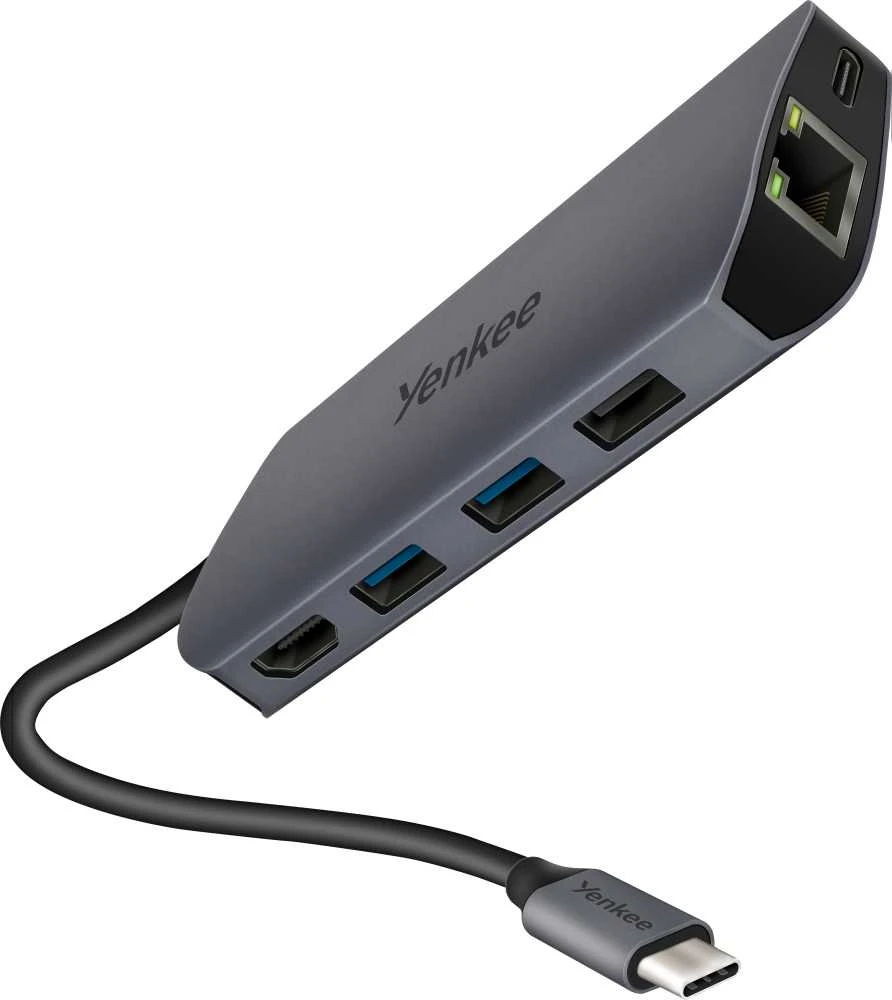 YTC 081 Hub USB C 8 w 1 YENKEE