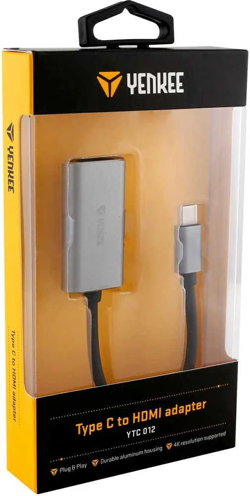 Yenkee USB-C į HDMI adapteris pakuotėje