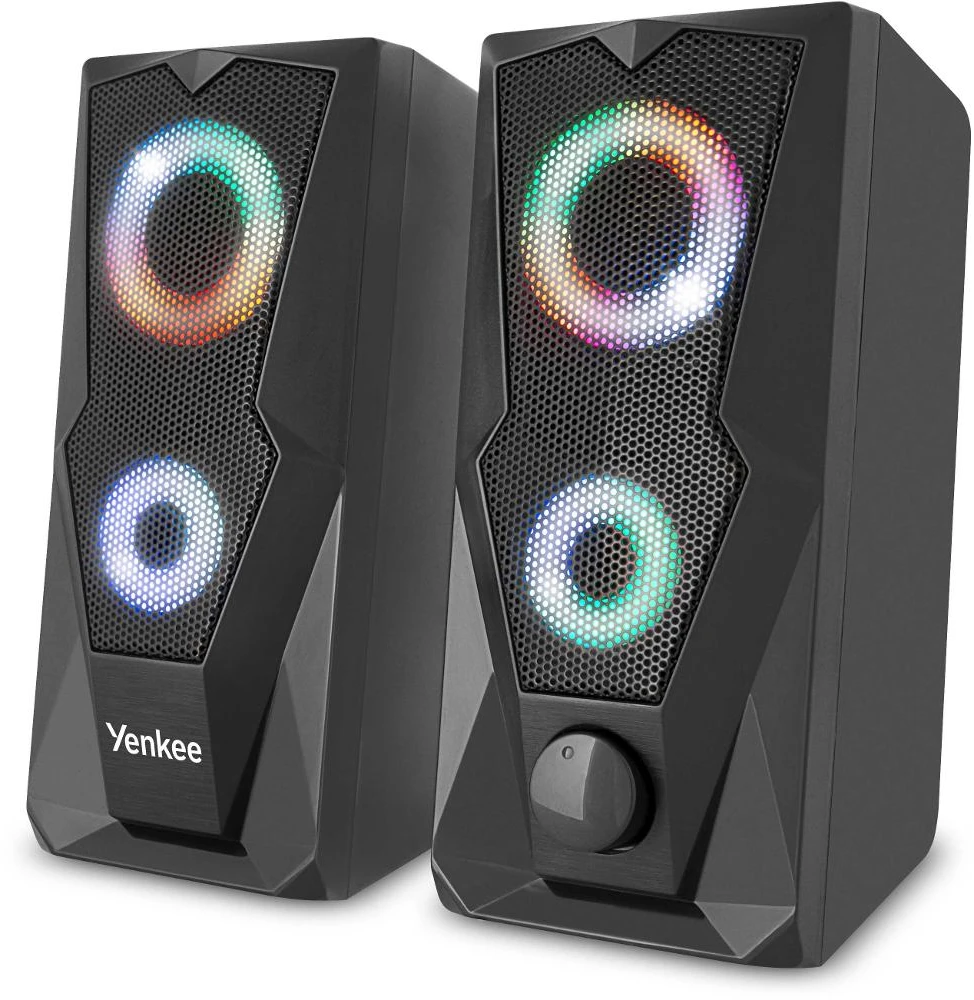 Kompiuterio kolonėlės YSP 2003 RGB YENKEE garsiakalbiai, USB 2.0