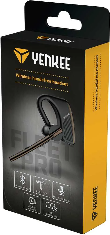 Ausinės YHF F20BK BT Laisvų rankų įranga FLEET PRO YENKEE