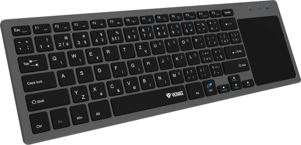 YKB 5000CS klaviatūra su lietimui jautriu valdymu. WL YENKEE