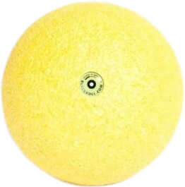 Masažinis kamuoliukas Blackroll Ball 12, geltonas