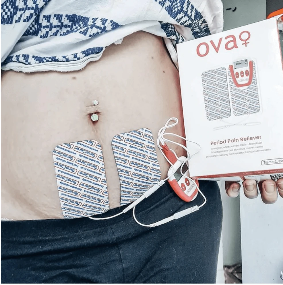 Tenscare MENSTRUACIJŲ, ENDOMETRIOZĖS, MIOMŲ SUKELIAMO SKAUSMO MALŠINIMO PRIETAISAS „OVA PLIUS“