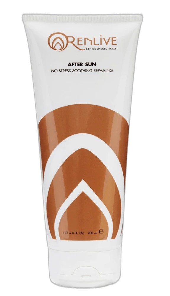 "RENLIVE Sun Care Gel After Sun" drėkinamasis, atkuriamasis gelis po saulės, 150 ml