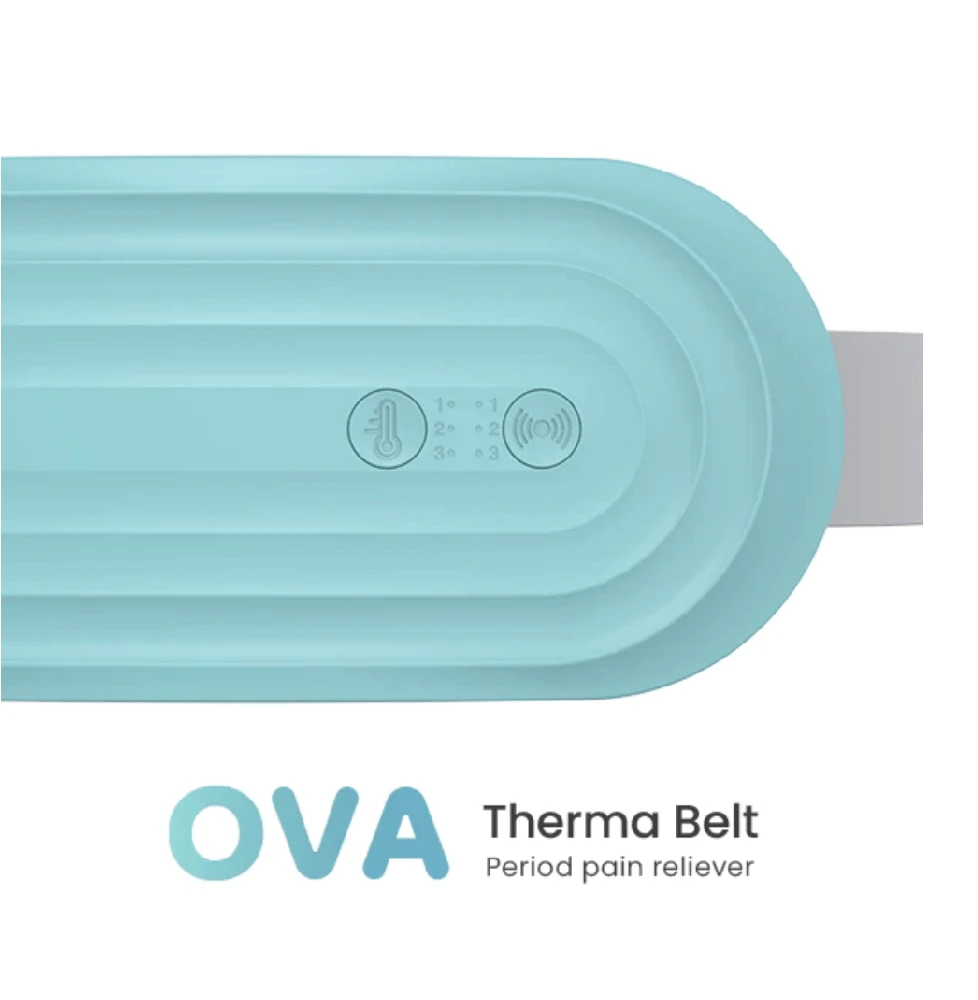 TensCare OVA Therma Belt - menstruacinis šildymo diržas su masažu ir šildymu