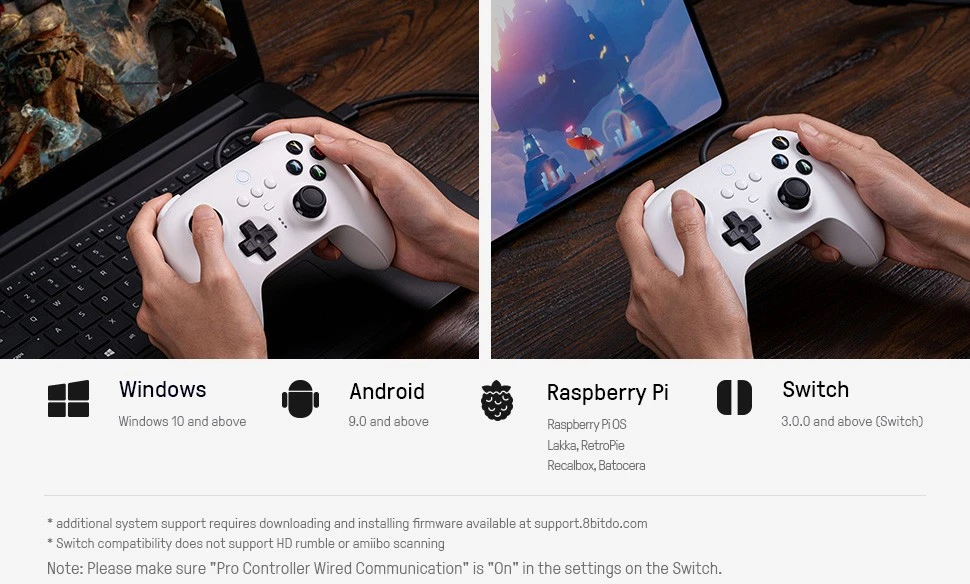 8BitDo Ultimate laidinis valdiklis